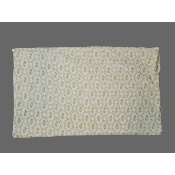 VTG Cannon Royal Family Full Double Flat Avocado Green Abstract Groovy Bed Sheet - Picture 2 of 4